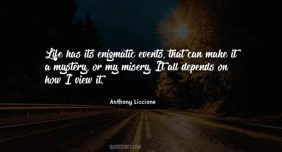 Anthony Liccione Quotes #261949