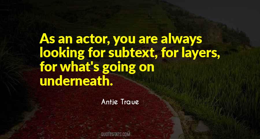 Antje Traue Quotes #288024