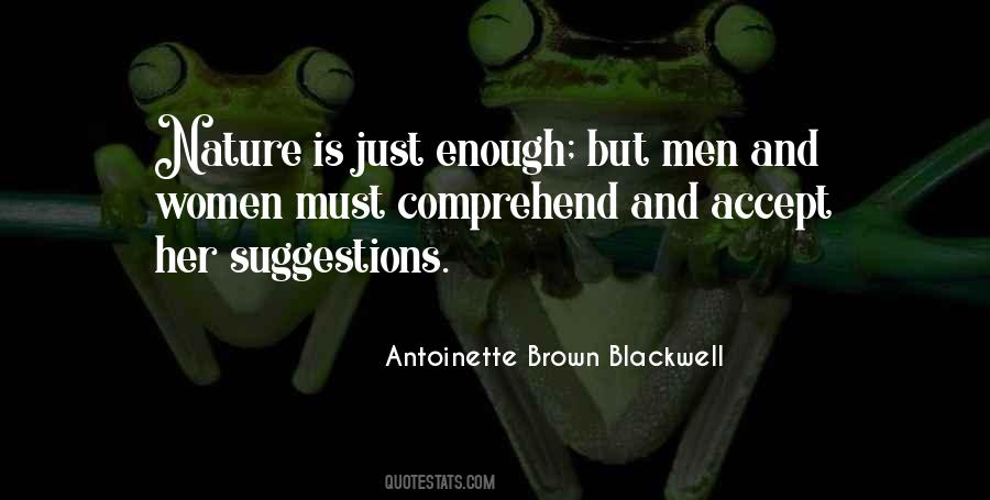 Antoinette Brown Blackwell Quotes #1825953