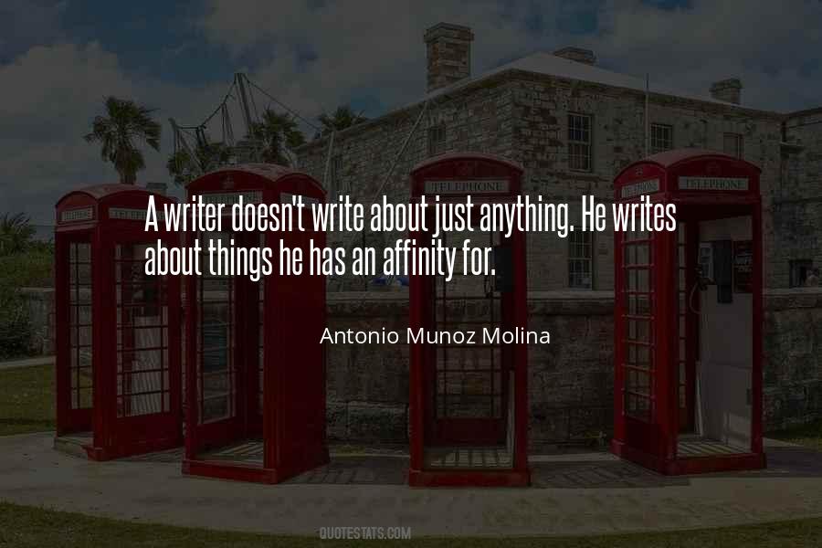 Antonio Munoz Molina Quotes #672334