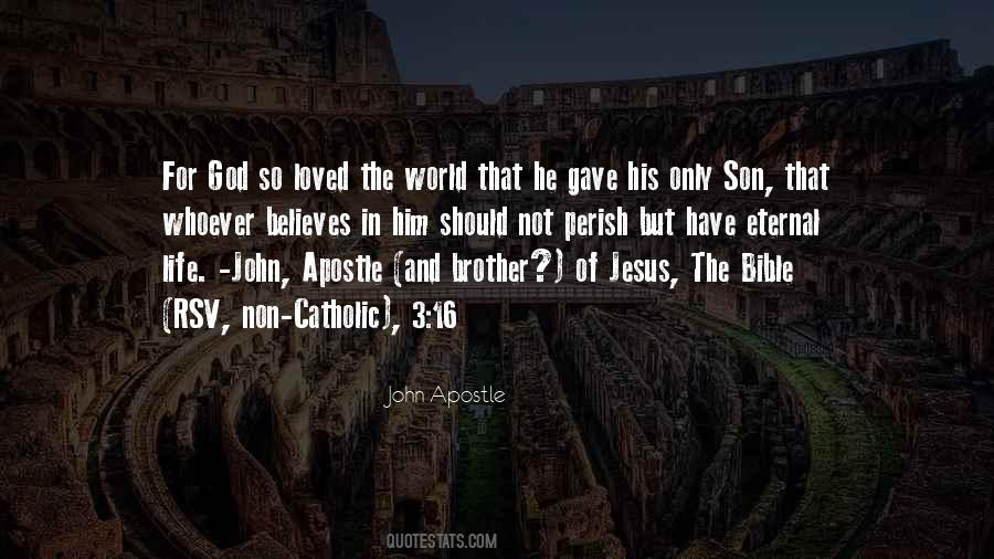 Apostle John Quotes #1268525