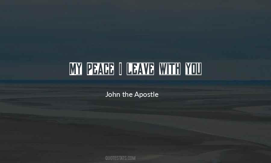 Apostle John Quotes #28695