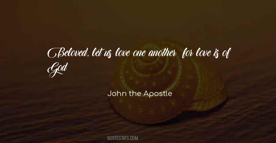 Apostle John Quotes #785889