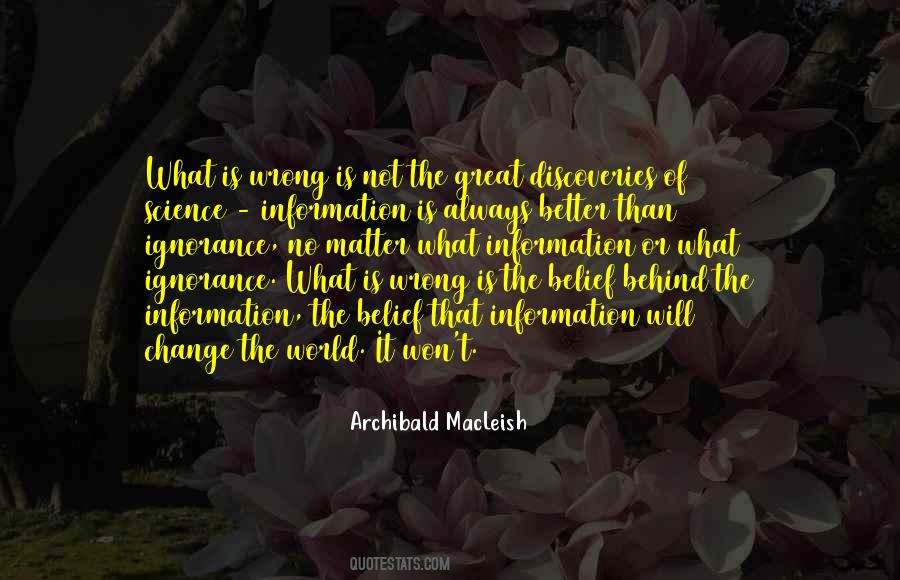 Archibald Macleish Quotes #992101