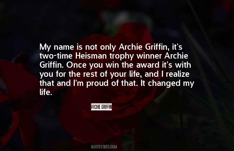 Archie Griffin Quotes #1073237