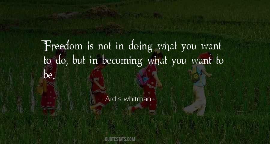 Ardis Whitman Quotes #1782404