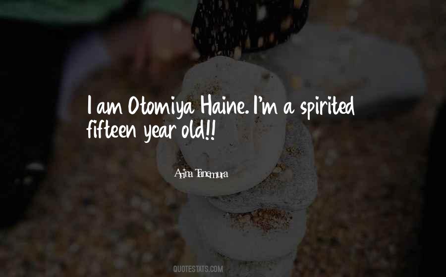 Arina Tanemura Quotes #1541127