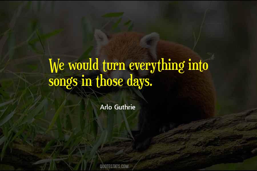 Arlo Guthrie Quotes #903200