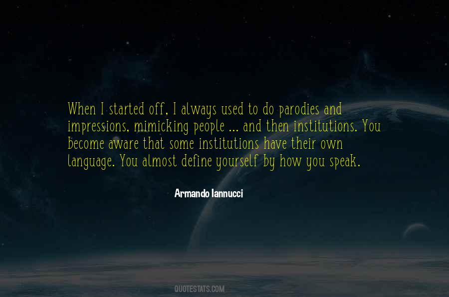 Armando Iannucci Quotes #1463245