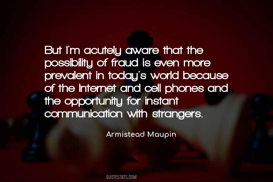 Armistead Maupin Quotes #1235618