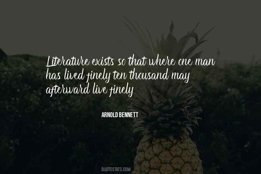 Arnold Bennett Quotes #516791