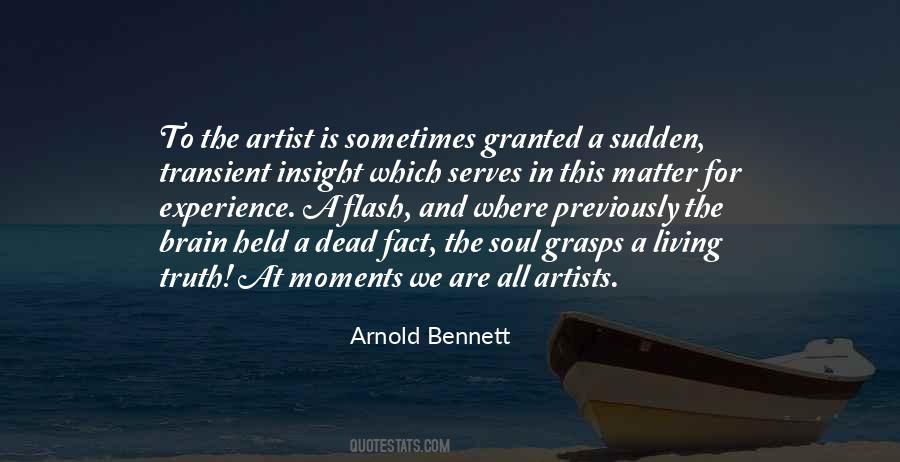 Arnold Bennett Quotes #880183