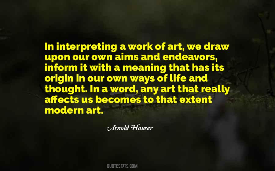 Arnold Hauser Quotes #244113