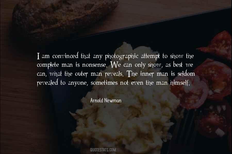 Arnold Newman Quotes #825942