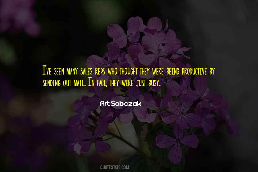 Art Sobczak Quotes #1814077