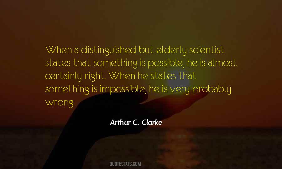 Arthur C Clarke Quotes #177220