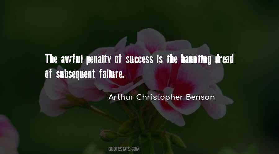 Arthur Christopher Benson Quotes #438223