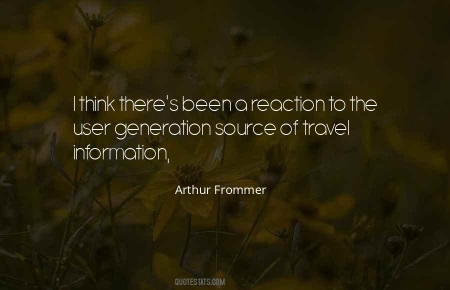 Arthur Frommer Quotes #598907