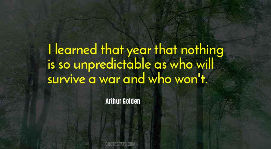 Arthur Golden Quotes #496541