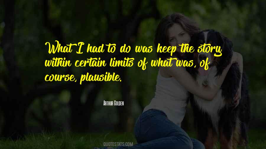 Arthur Golden Quotes #941291