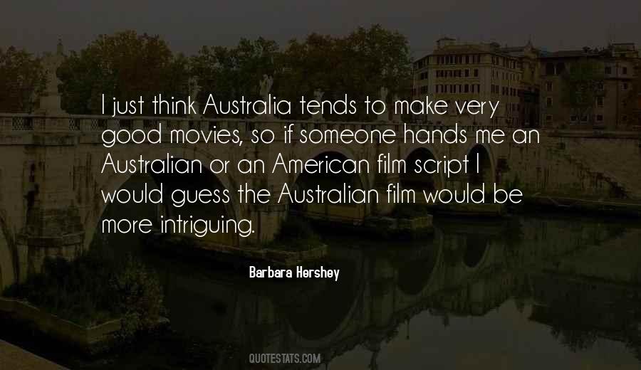 Quotes About Australian Film #944697