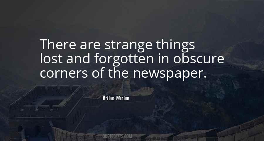 Arthur Machen Quotes #1655531