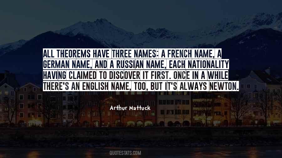 Arthur Mattuck Quotes #1020390