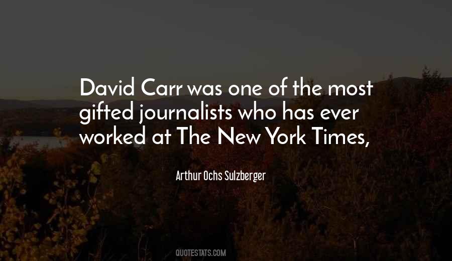 Arthur Ochs Sulzberger Quotes #151939