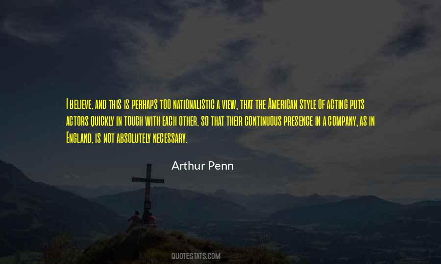 Arthur Penn Quotes #180592