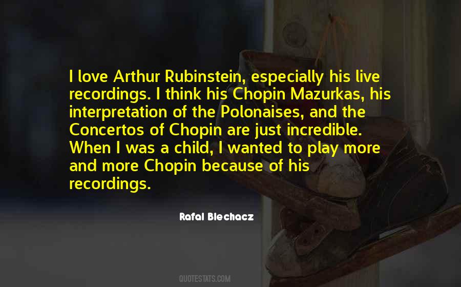 Arthur Rubinstein Quotes #1074642