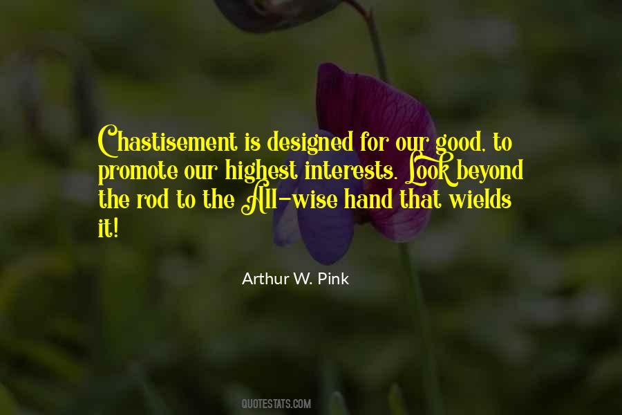 Arthur W Pink Quotes #215794