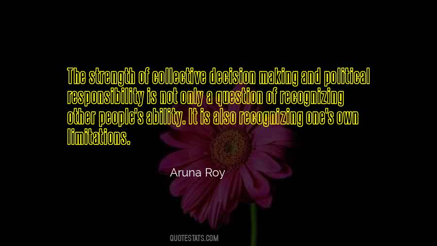Aruna Roy Quotes #1170594