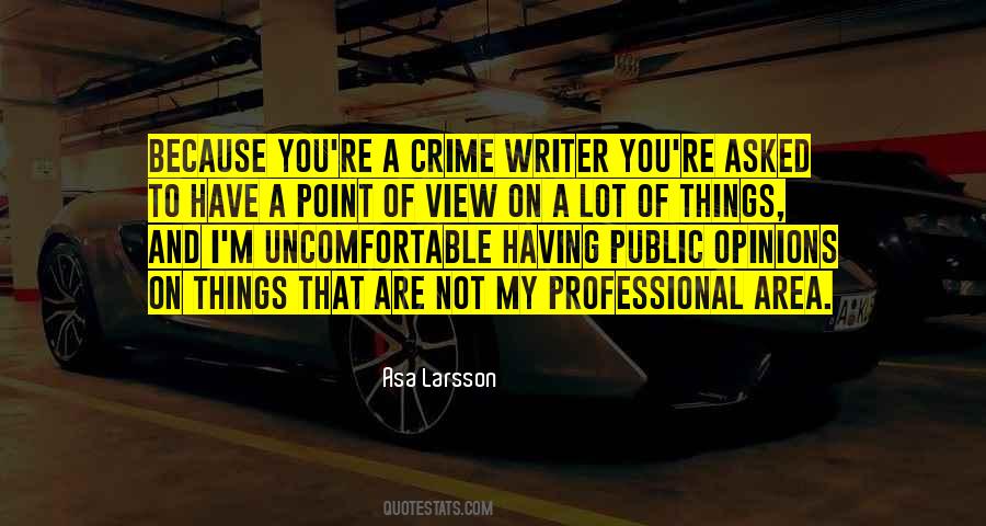 Asa Larsson Quotes #1121125