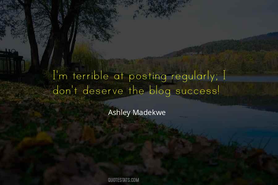 Ashley Madekwe Quotes #1482615