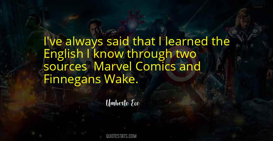 Quotes About Marvel #1228351