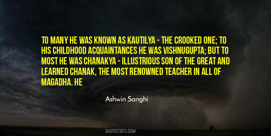Ashwin Sanghi Quotes #894468