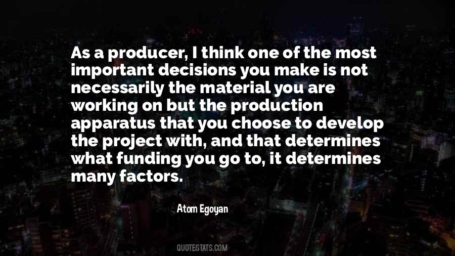 Atom Egoyan Quotes #238072