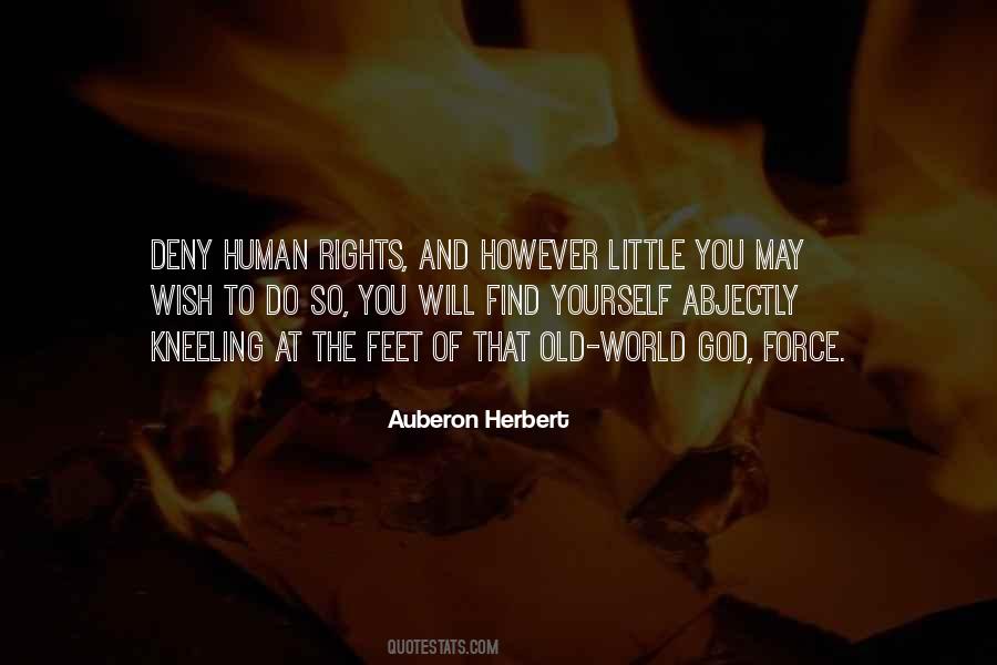 Auberon Herbert Quotes #1201574