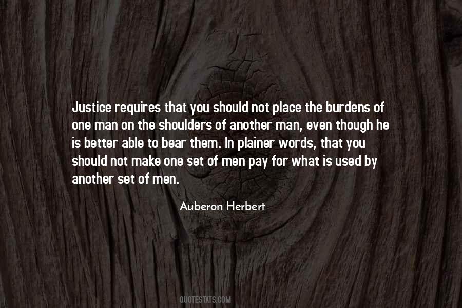 Auberon Herbert Quotes #138936