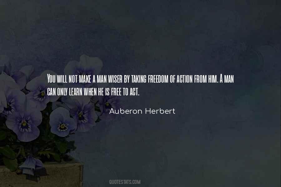 Auberon Herbert Quotes #175566