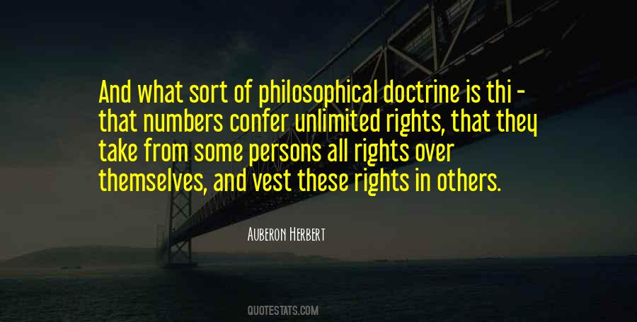 Auberon Herbert Quotes #1834407