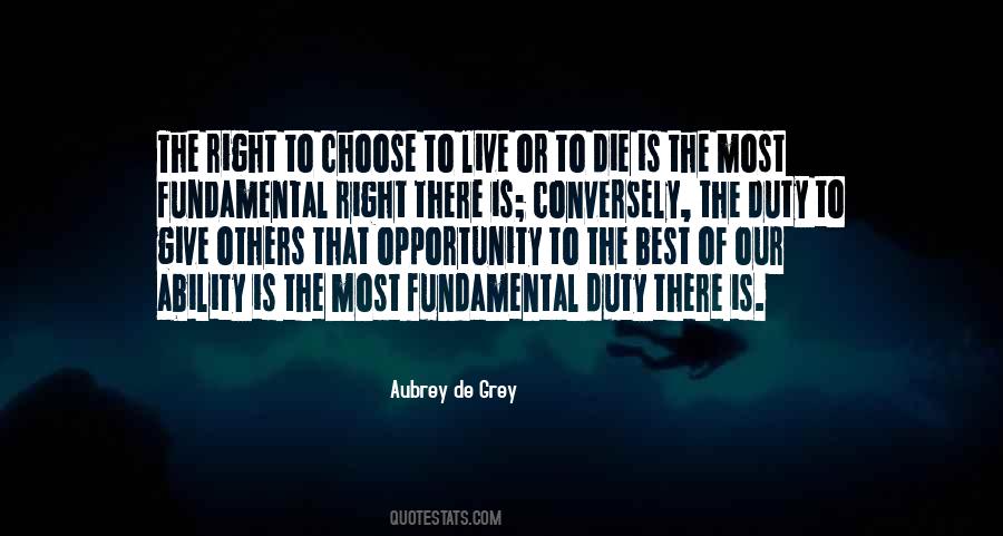 Aubrey De Grey Quotes #1499655