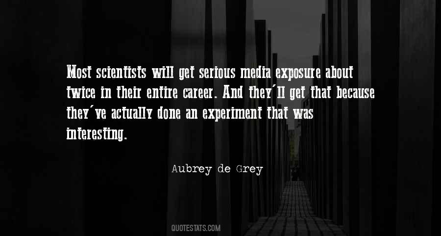 Aubrey De Grey Quotes #44321