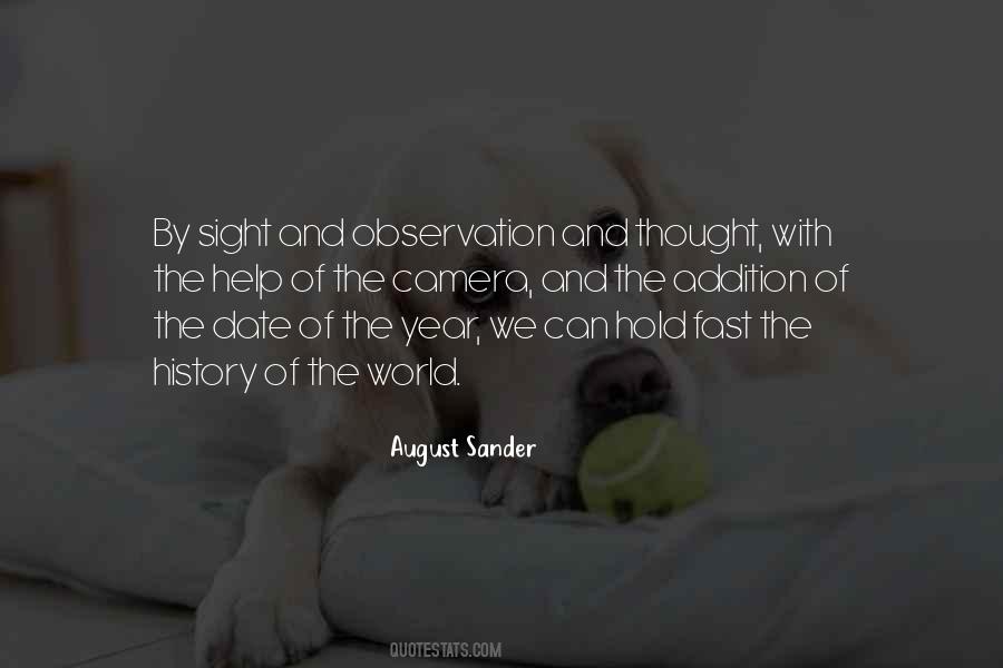 August Sander Quotes #1681097