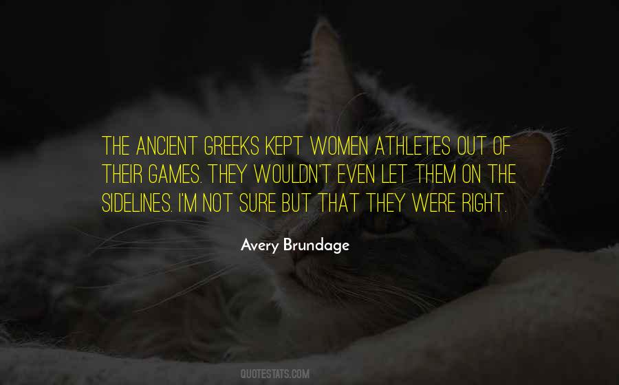 Avery Brundage Quotes #1687961