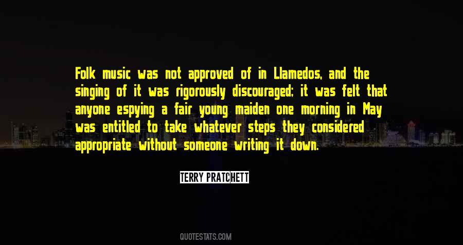 Quotes About Music In The Morning #1531958