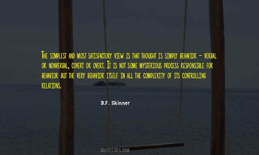 B F Skinner Quotes #440610