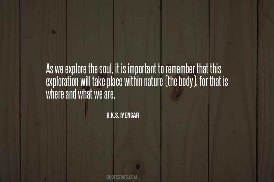 B K S Iyengar Quotes #250271