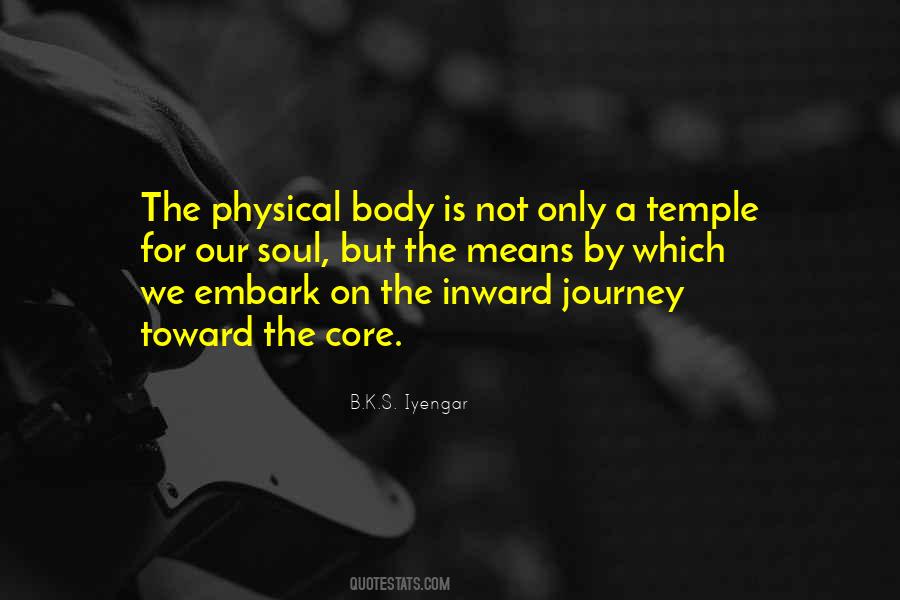 B K S Iyengar Quotes #307776