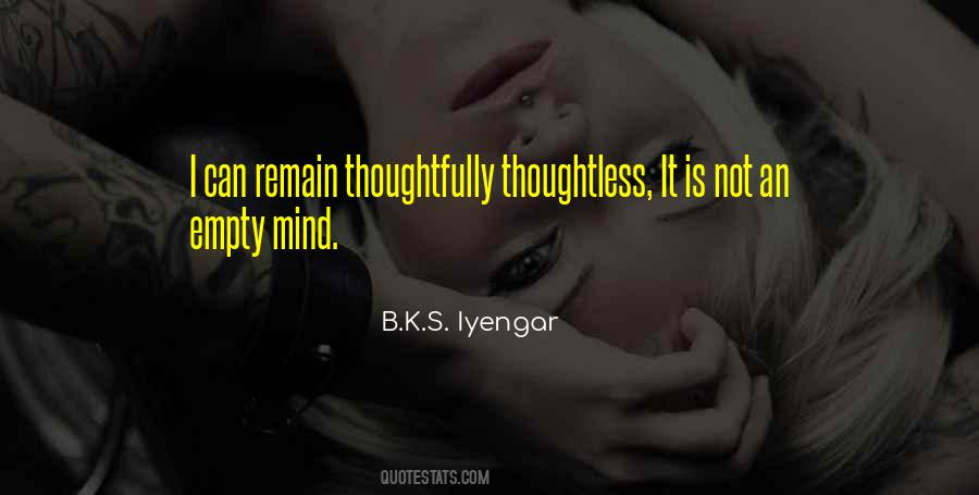 B K S Iyengar Quotes #390402